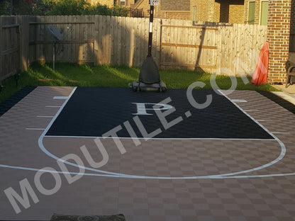 ProTile Basketball Court Floor, 20×25 Kit, Outdoor / Indoor