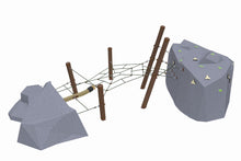 Cemer Tungsten Climbing CA 1900 Play Structure