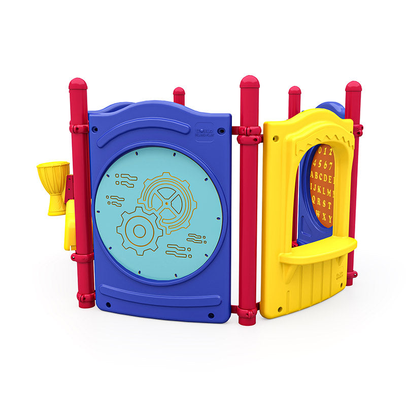Cattail Cove commercial playground equipment by World Klass Play – Primary Colors – No Roof – view 5