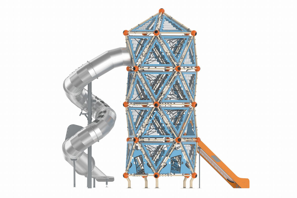 Cemer Helical Tower CDP 107 Play Structure