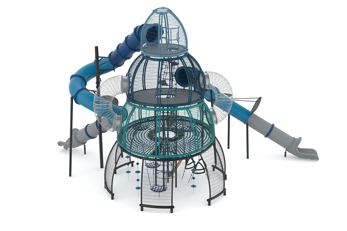 Cemer Seashell CDP 108-P Ocean-Themed Play Structure