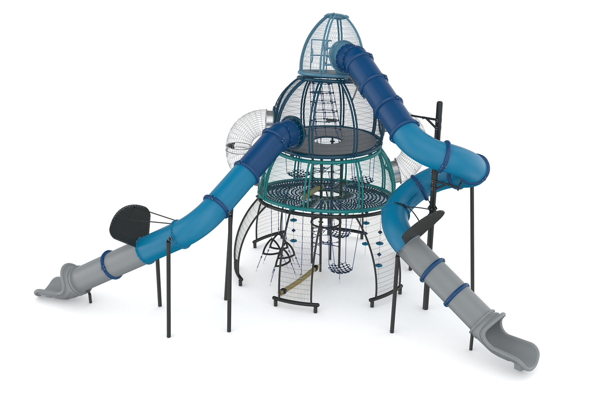 Cemer Seashell CDP 108-P Ocean-Themed Play Structure