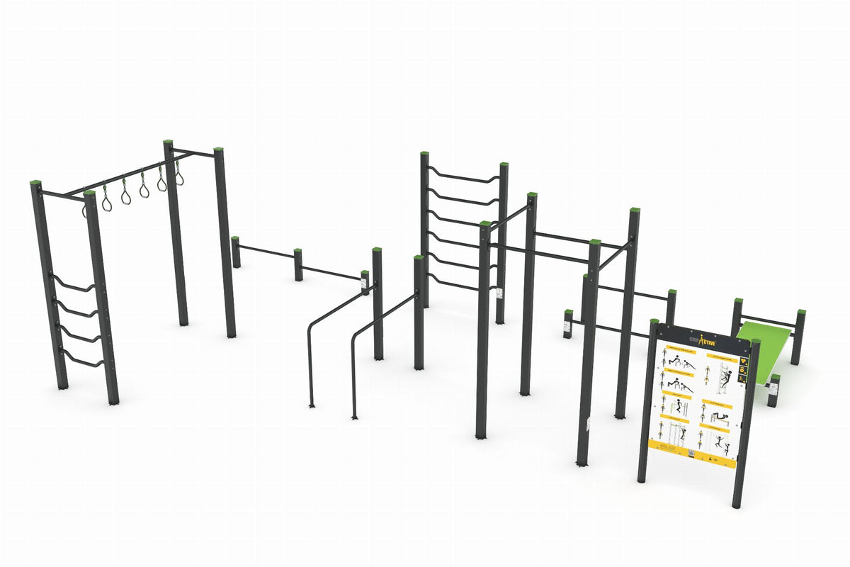 Cemer Barok Fitness CFG 102 Outdoor Fitness Station
