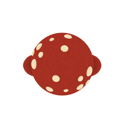 Cemer Mushroom CKS 106-1 3D Rubber Play Figure