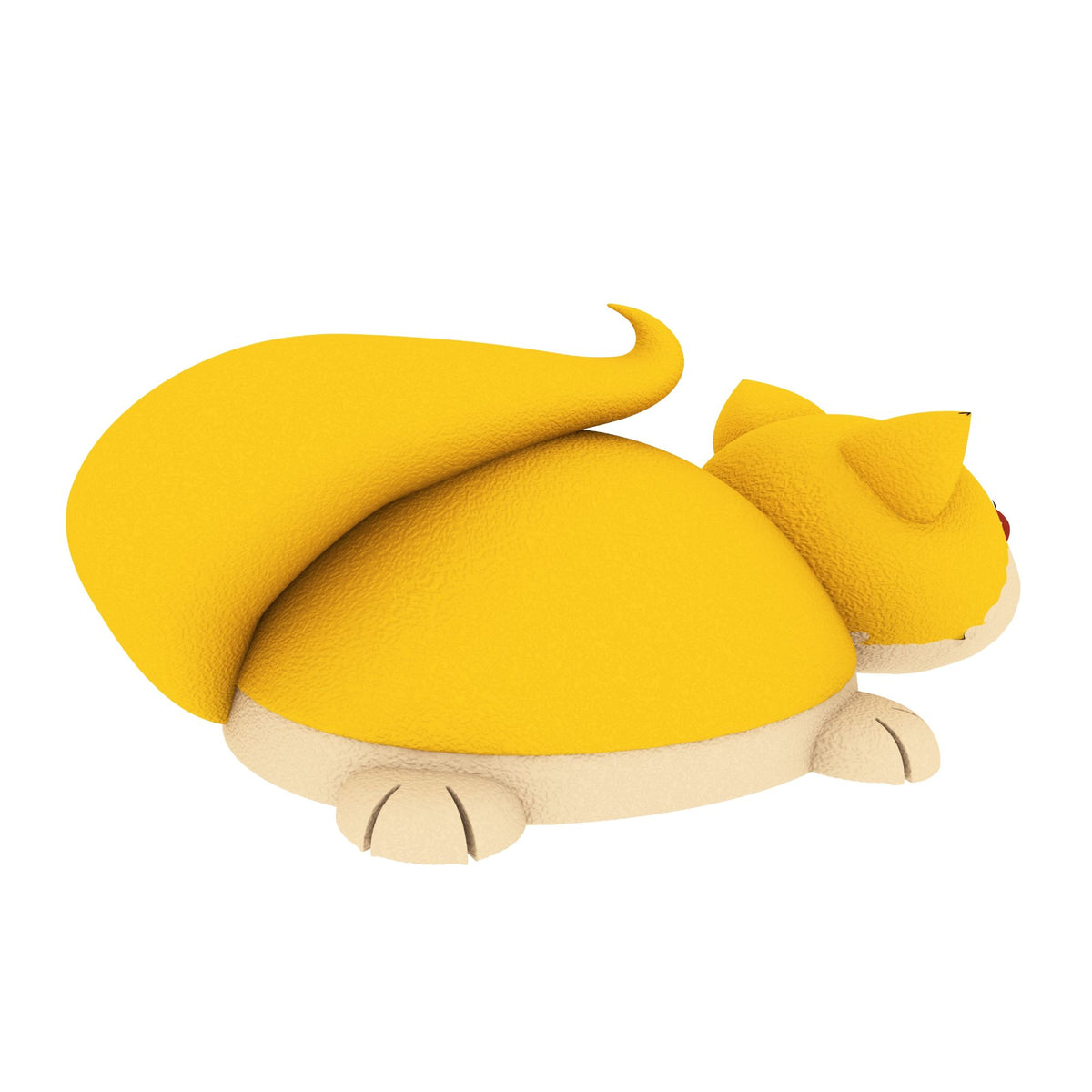 Cemer Squirrel CKS 107 3D Rubber Play Figure
