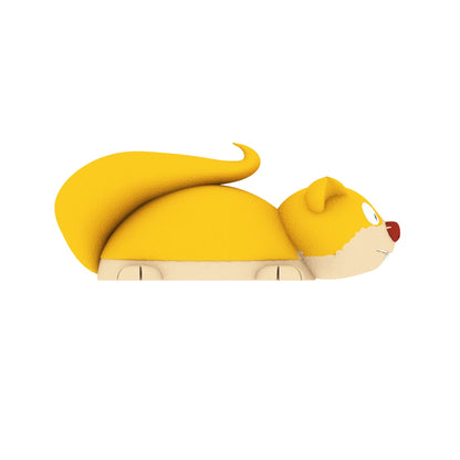 Cemer Squirrel CKS 107 3D Rubber Play Figure