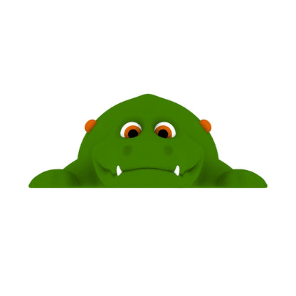 Cemer Alligator CKS 108 3D Rubber Play Figure