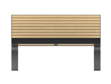 Cemer Broto Backrest Bench CUS 01 Site Furnishing