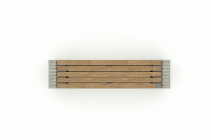 Cemer Oni̇ks Standard Bench CUS 1001 Site Furnishing