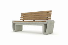 Cemer Oni̇ks Backrest Bench CUS 1002 Site Furnishing