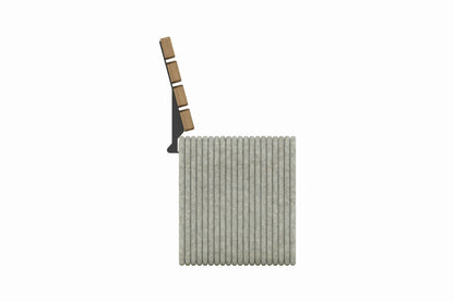 Cemer Oni̇ks Backrest Bench CUS 1002 Site Furnishing