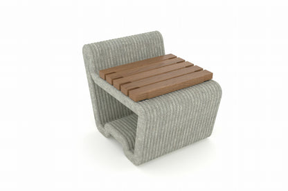 Cemer Oniks Bench Without Backrest CUS 1006 Site Furnishing
