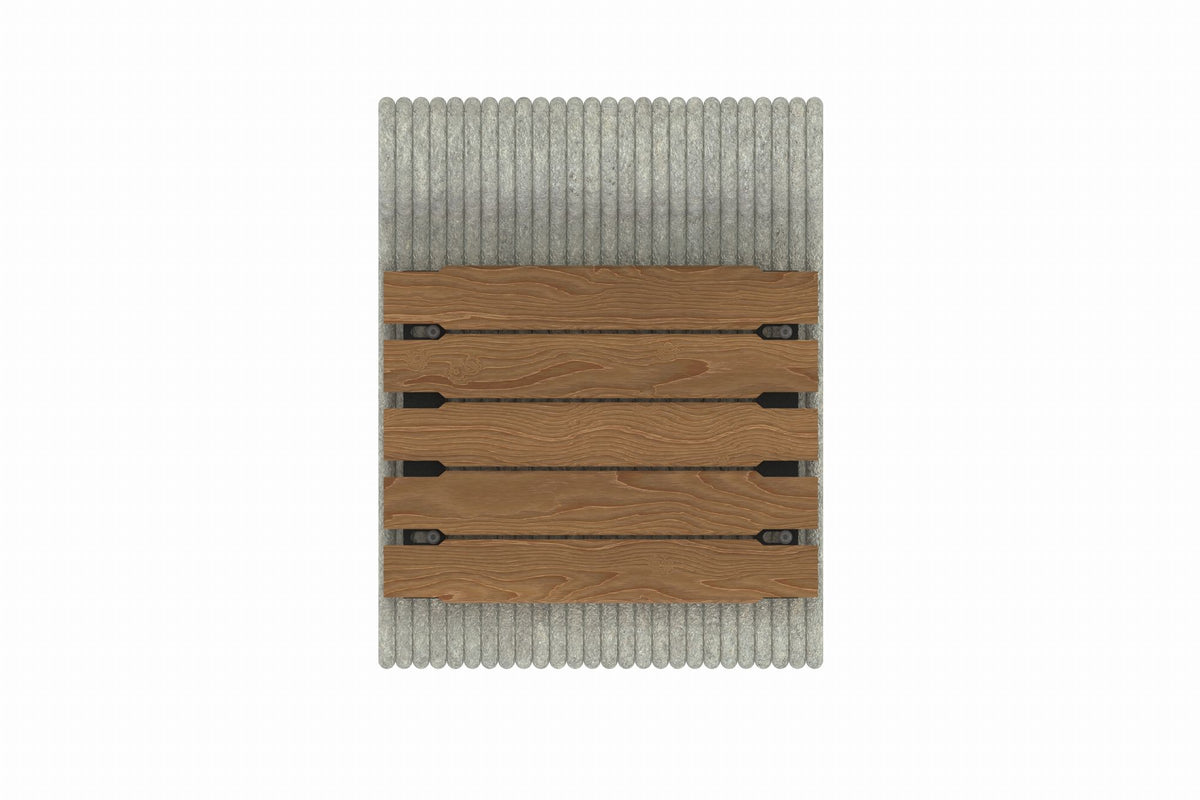 Cemer Oniks Bench Without Backrest CUS 1006 Site Furnishing