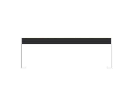 Cemer Delta Standard Bench CUS 101 Site Furnishing