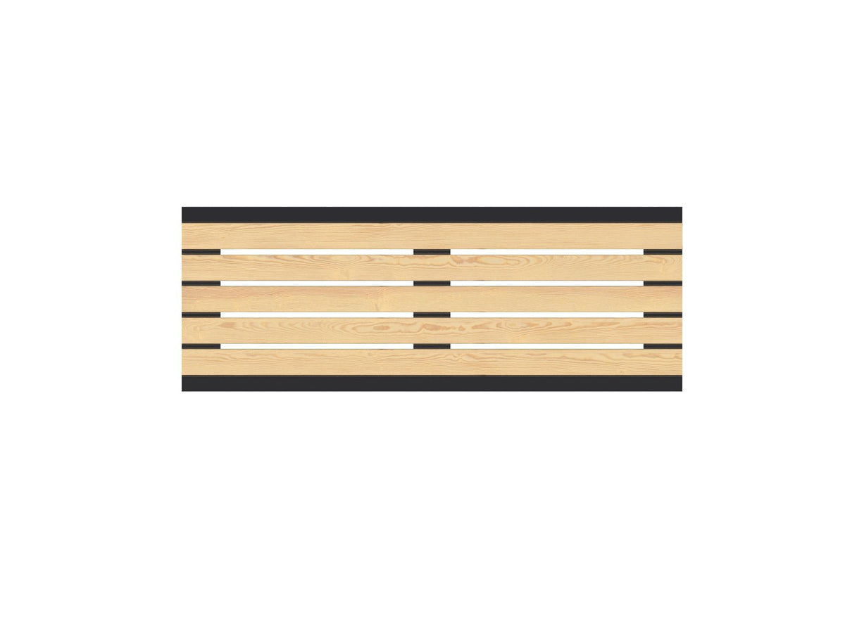 Cemer Delta Standard Bench CUS 101 Site Furnishing