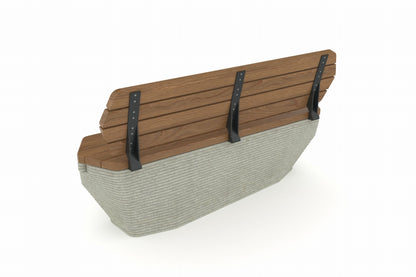 Cemer Scutoid Series Bench CUS 1051 Site Furnishing