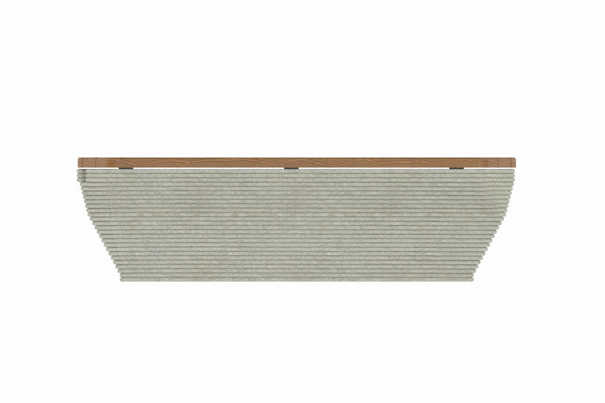Cemer Scutoid Series Bench CUS 1052 Site Furnishing
