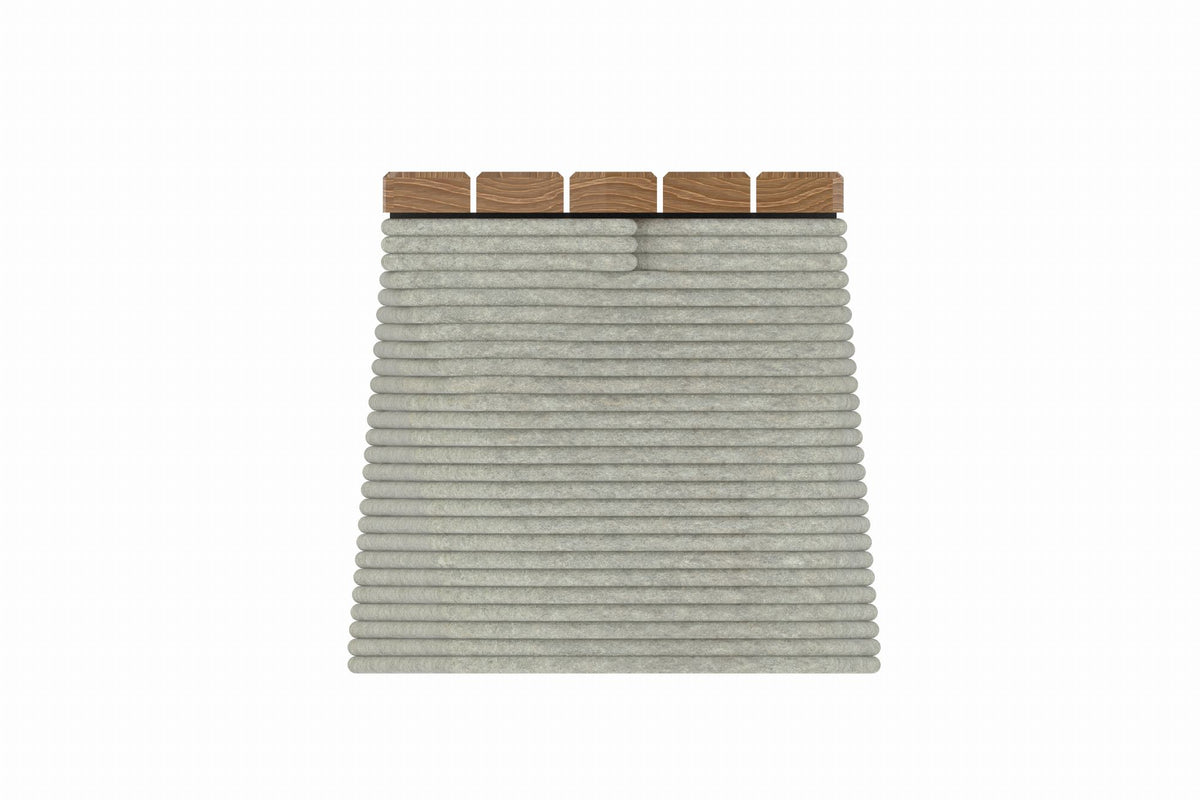 Cemer Scutoid Series Bench CUS 1052 Site Furnishing