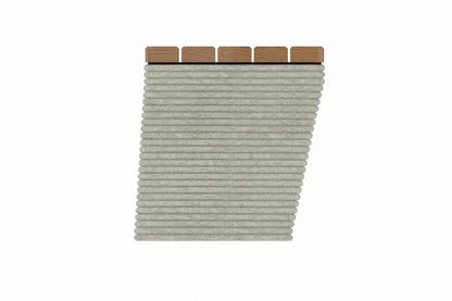 Cemer Scutoid Series Bench CUS 1053 Site Furnishing