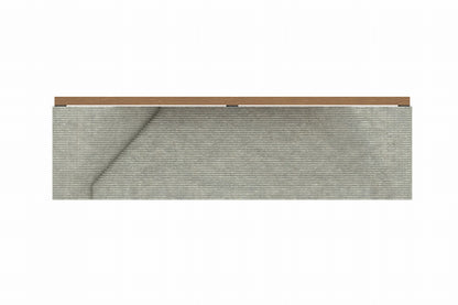Cemer Moduline Series Bench Without Backrest CUS 1101 Site Furnishing