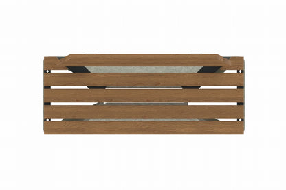 Cemer Moduline Series Bench With Backrest CUS 1102 Site Furnishing