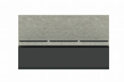 Cemer Sactra Series Bench With Backrest CUS 1151 Site Furnishing