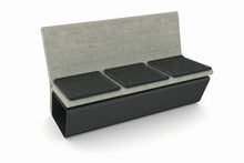 Cemer Sactra Series Bench With Backrest CUS 1151 Site Furnishing