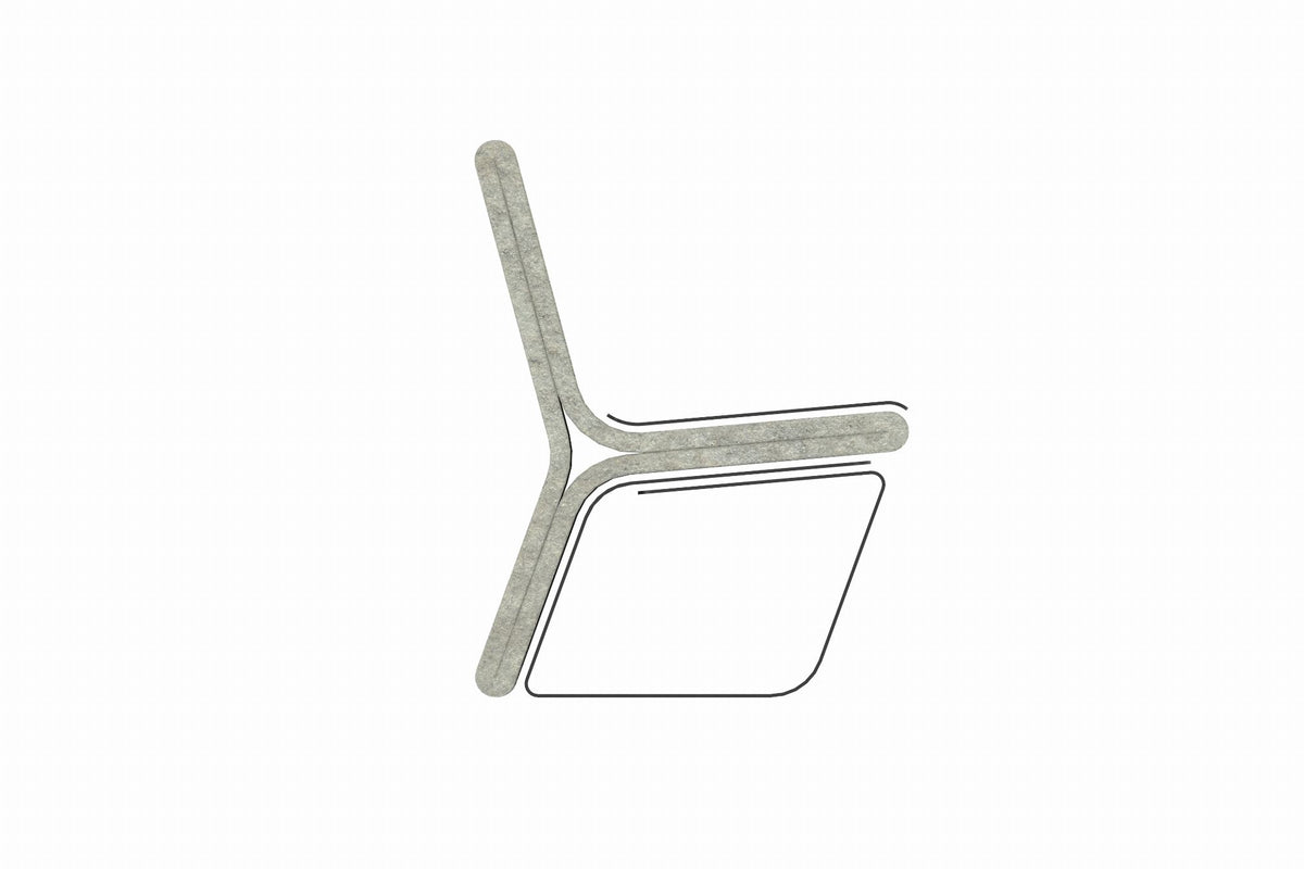 Cemer Sactra Series Bench With Backrest CUS 1151 Site Furnishing