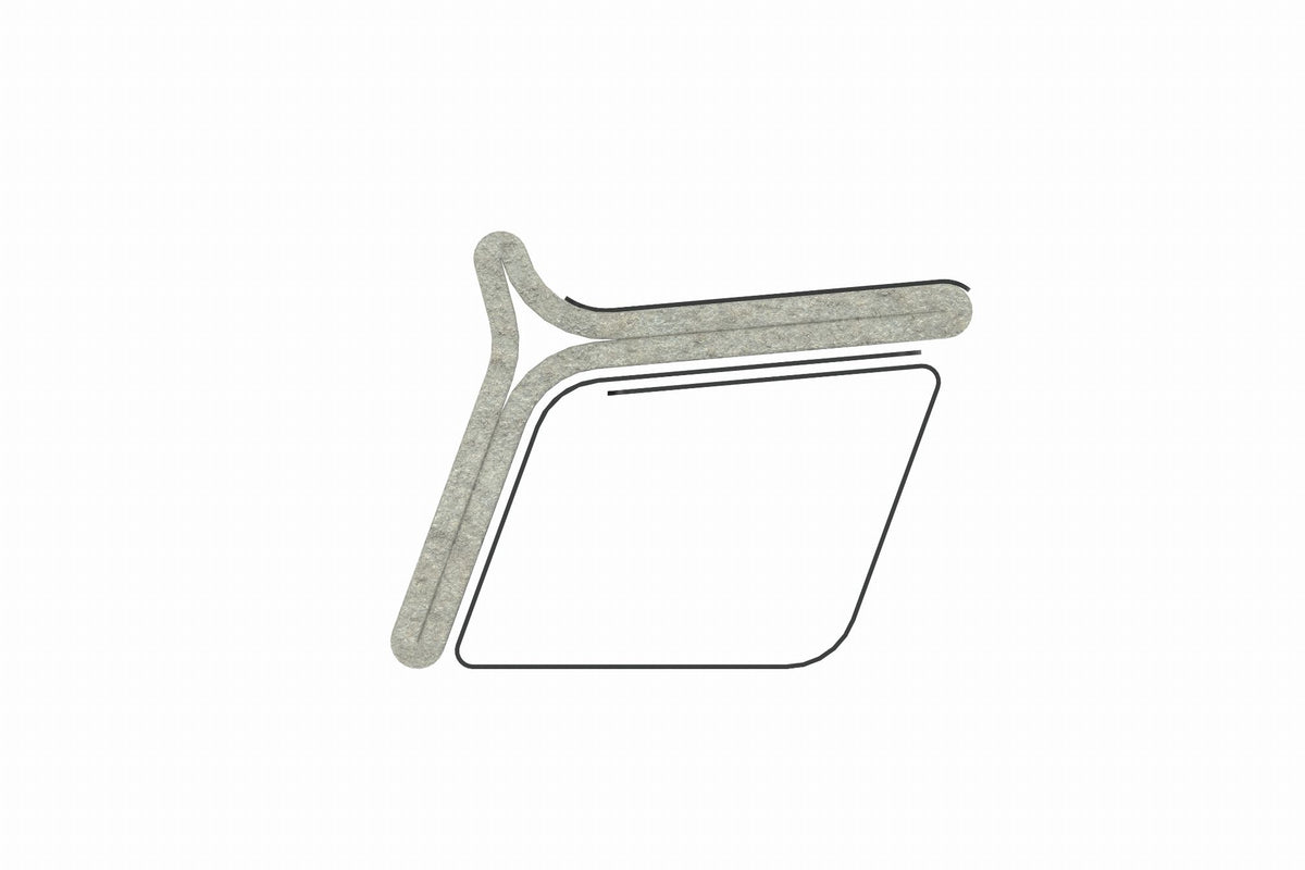 Cemer Sactra Series Bench Without Backrest CUS 1152 Site Furnishing