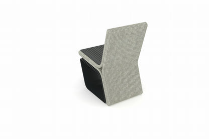 Cemer Sactra Series Bench With Backrest CUS 1153 Site Furnishing