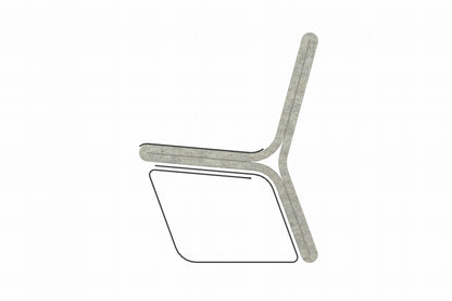 Cemer Sactra Series Bench With Backrest CUS 1153 Site Furnishing