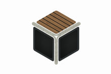 Cemer Sactra Series Bench / Flower Pot CUS 1155 Site Furnishing