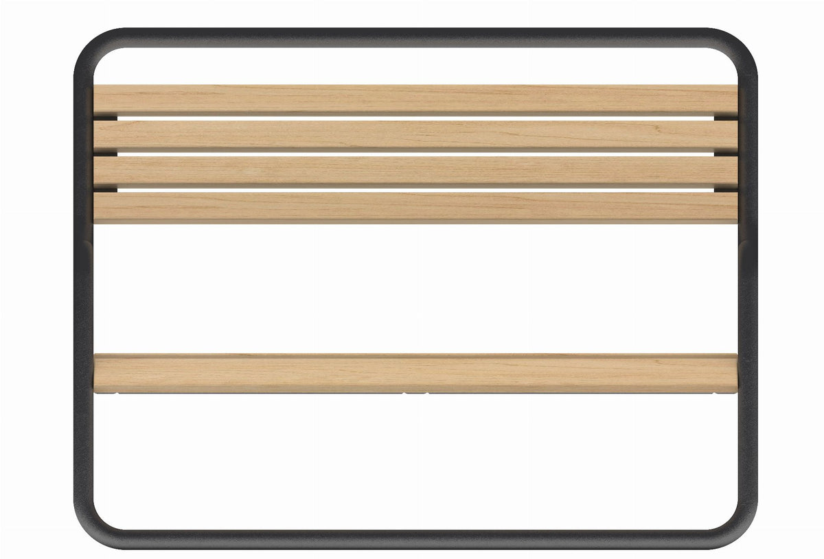 Cemer Zebra Backrest Bench CUS 151 Site Furnishing