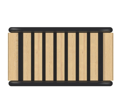 Cemer Zebra Square Planter CUS 162 Site Furnishing