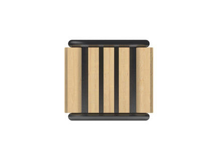 Cemer Zebra Rectangle Planter CUS 163 Site Furnishing