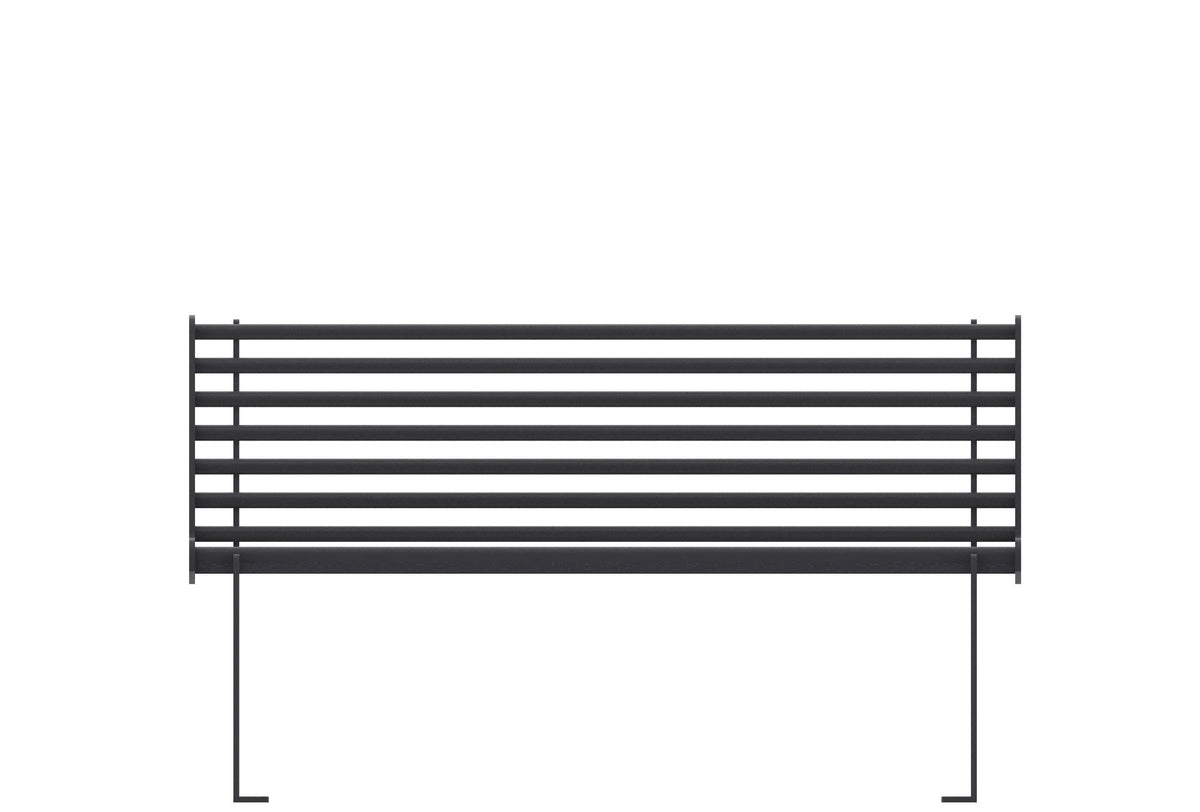 Cemer Piet Backrest Bench CUS 201 Site Furnishing