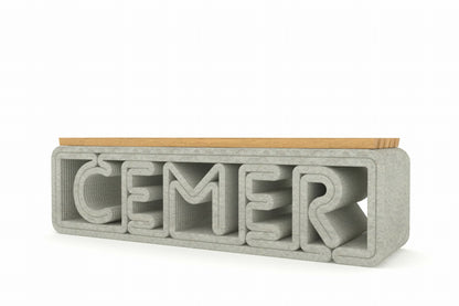 Cemer Customized Bench CUS 3001 Site Furnishing