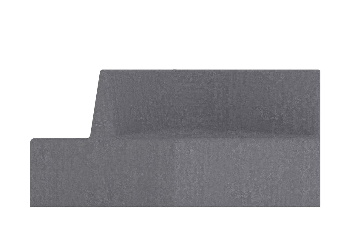 Cemer Bumerang Planter Bench CUS 301 Site Furnishing