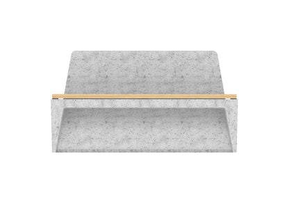 Cemer Modular Backrest Bench CUS 351 Site Furnishing
