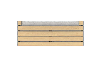 Cemer Modular Backrest Bench CUS 351 Site Furnishing