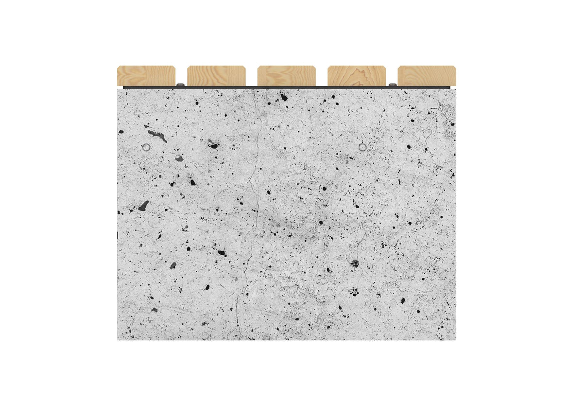 Cemer Modular Standard Bench CUS 352 Site Furnishing