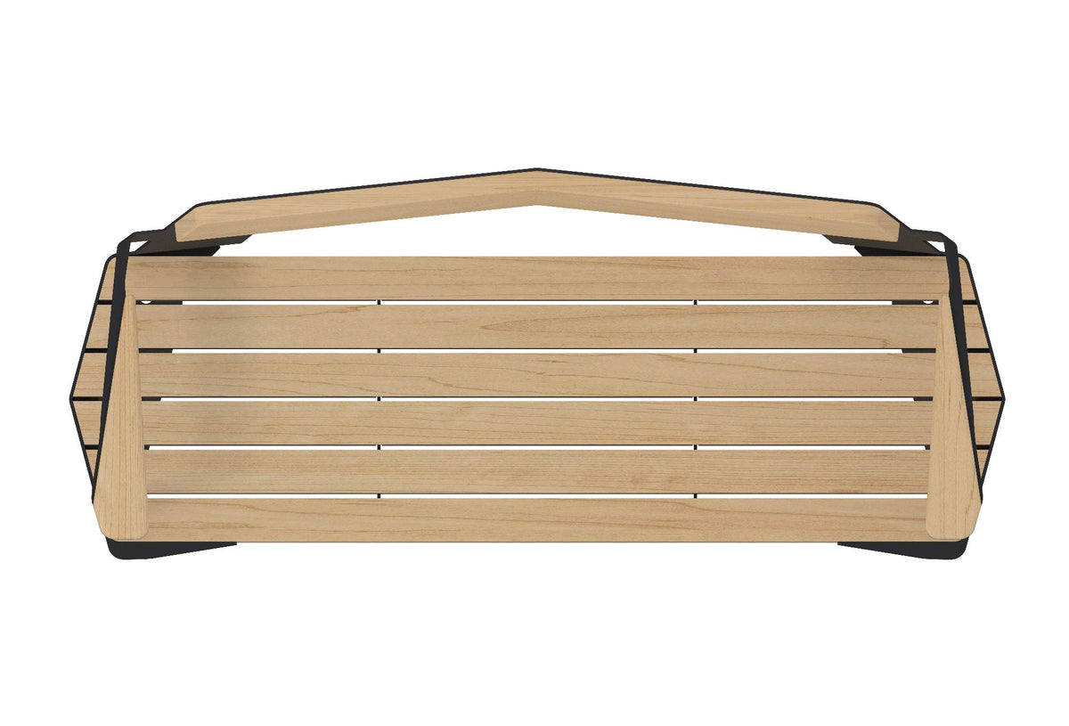 Cemer Bend Backrest Bench CUS 601 Site Furnishing