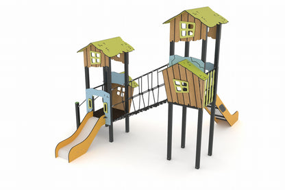 Cemer Tetto Series DGTS 104-1-P Play Structure