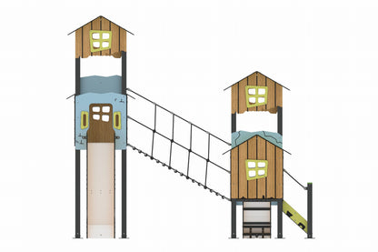 Cemer Tetto Series DGTS 104-1-P Play Structure