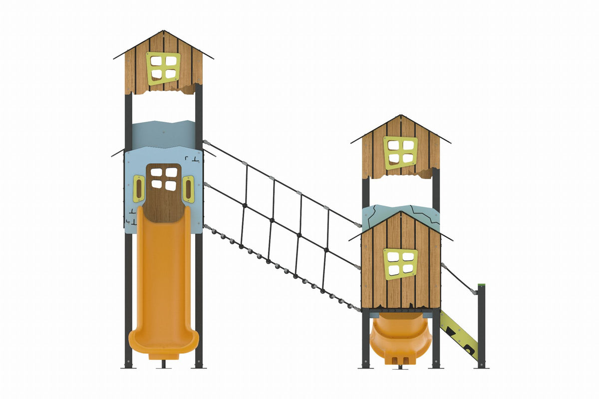 Cemer Tetto Series DGTS 104-1-R Play Structure
