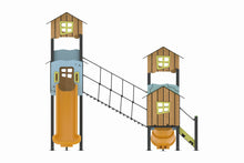 Cemer Tetto Series DGTS 104-1-R Play Structure