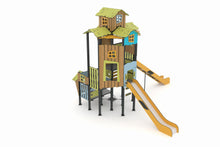 Cemer Tetto Series DGTS 201-P Modern House Play Structure