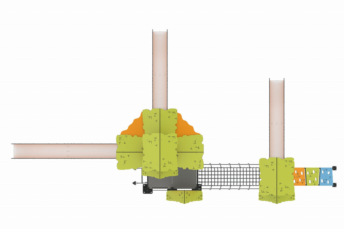 Cemer Tetto Series DGTS 202 P Play Structure