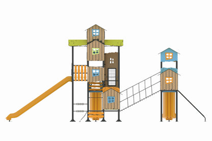 Cemer Tetto Series DGTS 202 R Play Structure