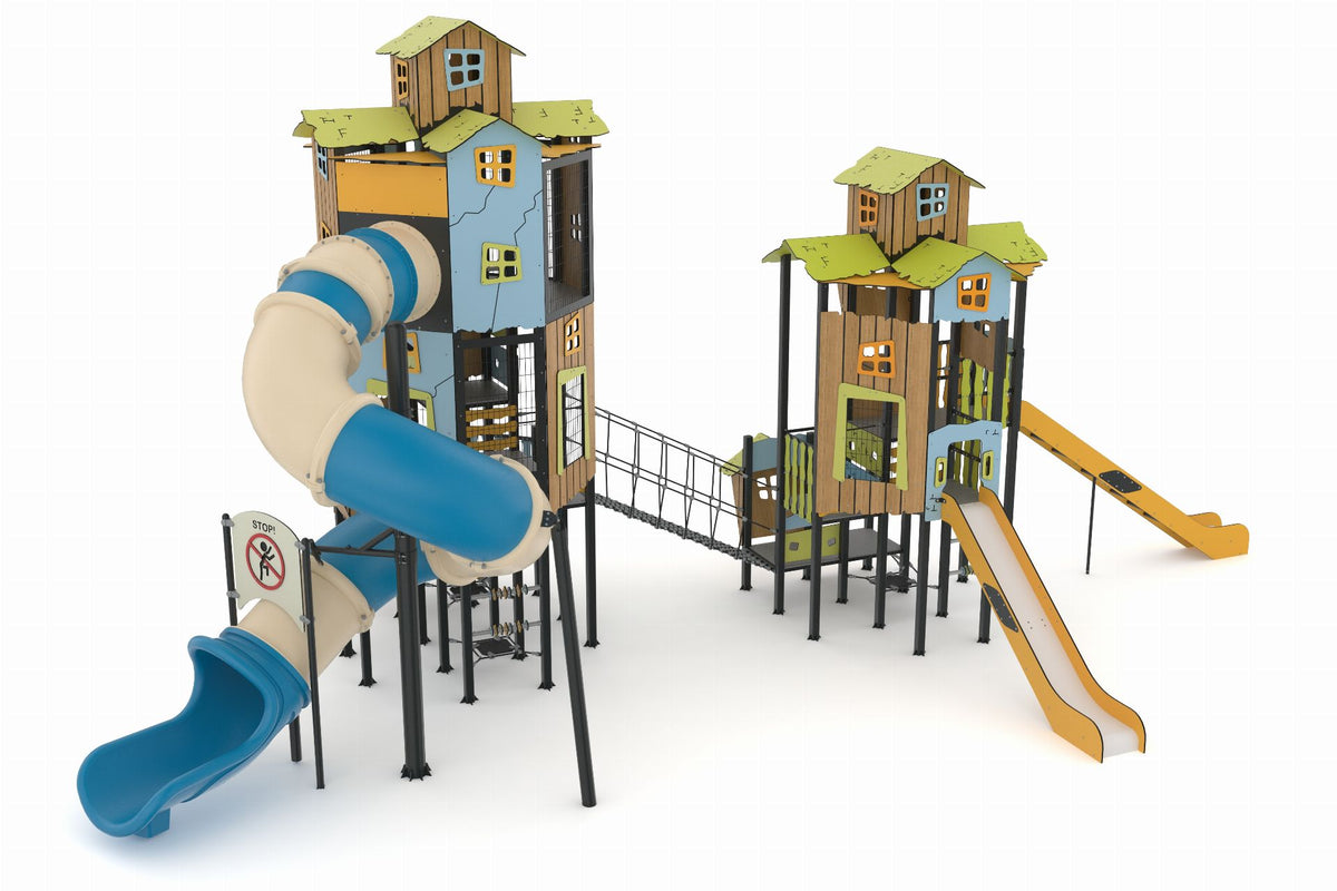 Cemer Tetto Series DGTS 204 P Play Structure